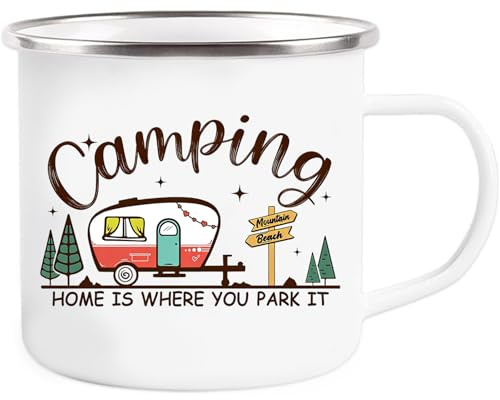 Camping Zubehör, Camping Geschenke Tasse Lustig, Campingbecher