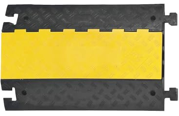 MORAVIA Kabelbrücke aus Hartgummi-Mischung, 2 Kabelkanäle 68 x 50 mm, 1 Kabelkanal 55 x 50 mm, 600 x 960 x 75 mm, Nettolänge im Verbund 870 mm, 279.23.799