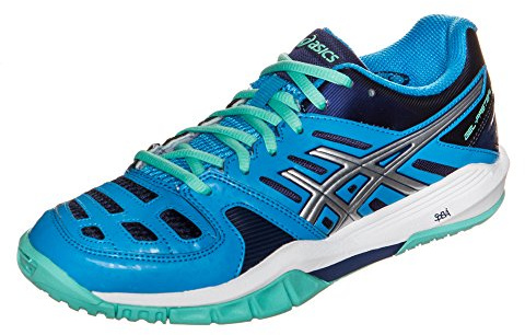 ASICS Gel-Fastball Blue Lace Up Sports Womens Running Trainers E464Y 4093 X12B