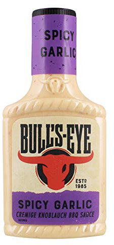 Bull's-Eye - Spicy Garlic Knoblauch-BBQ-Sauce - 300ml