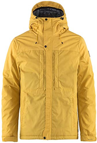Fjällräven Skogsö Padded Jacket M, Giacca Invernale, Uomo, Giallo (Ochre), XS