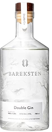 Bareksten | Double Gin | 700 ml | norwegischer Gin | Wacholder und 8 weitere Botanicals | würziger Geschmack mit fruchtigen Noten | Wacholderaromen