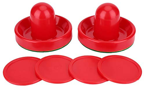 Kudoo Accessori per Hockey su Ghiaccio in plastica, Sostituzione di Dischi di Spinta, 2 Pale di Spinta per tavoli da Gioco Appassionati di Hockey su Ghiaccio(Small 60mm)