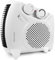 Fan Heater, 2 Heat Setting Adjustable Thermostat Portable and Compact Heater can use Upright or Flat Ideal For Small Rooms -Heater 2000W/2KW