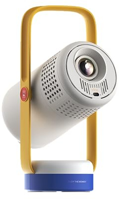 XGIMI Vibe One Proiettore Smart Mini Portatile1080P, GTV con Netflix con Licenza, Batteria Integrata, Messa a Fuoco Automatica Correzione Trapezoidale Automatica, Proiettore per la Casa(Blu Scintilla)