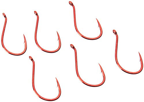 Gamakatsu 伽玛卡兹 Unisex-Erwachsene 2314 Angelrolle, Köder, Angel, rot, 4/0