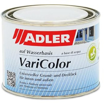 Buntlack Acryllack ADLER Varicolor in vielen Farbtönen, wasserbasiert 375ml RAL9005 Tiefschwarz Tiefschwarz