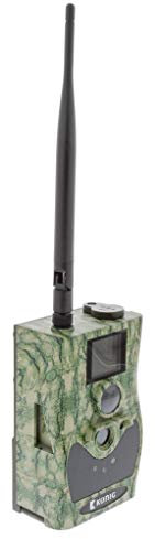 Konig - Fotocamera Per Foto Naturalistiche Caccia E Videosorveglianza Con Funzione Gprs/Mms, Attivazione Movimento Pir, Led Infrarossi Non Visibili, Batterie Stilo Aa O Corrente
