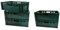 canister sales praktische 5 Stück E2 Kisten 60x40x20 cm Fleischkiste Lagerkiste Metzgerkiste Eurobox grün