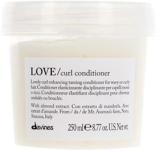 Davines LOVE CURL Conditioner - Aprés-shampooing élastifiant et disciplinant pour cheveux bouclés ou ondulés 250ml - New Pack 2022