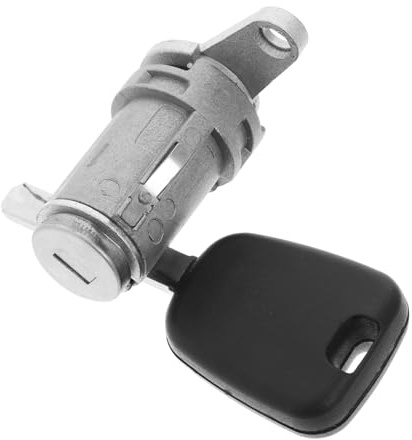 GLEAVI Serrure de Porte Gauche Automobile sans avec Clé Cylindre de Verrouillage Facile à Installer pour Conducteur Fournitures de Sécurité Auto