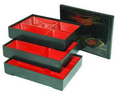 THY COLLECTIBLES Set Of 3 Japanese Lunch Bento Boxes/Food Carrier/Food Storage & Organization Container