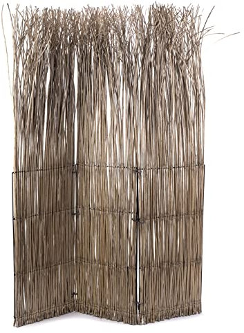 DESIGN DELIGHTS Weiden RAUMTEILER Nature | 160x120 cm (LxB), Grau, Weidenholz | Äste Raumtrenner, Trennwand, Weiden Paravent, Sichtschutz