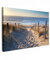MuchoWow© Wandbilder Groß 120x80 cm XXL Schlafzimmer Home Deko Wohnung Bild Wohnzimmer Fotoleinwand Wand Bilder Leinwand Wall Decor Strand und Meer - Düne - Sonne - Maritime