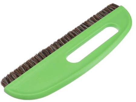 Sewroro Wallpaper Sticker Brush, Green Three-row Medium Bristle Wallpaper Construction Tool for Home Wall Paper Application and Sticking