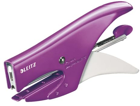 Leitz 5547 cucitrice a pinza - 15 fg - punto n° 8 - Viola metallizzato - 55472062