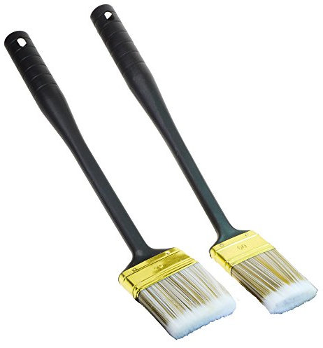 Pinceau pour radiateur Lot de 2–50 mm + 70 mm – Façade Pinceaux Lasure