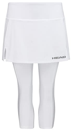 HEAD CLUB 3/4 Tights Skort Women, Blanco, XL