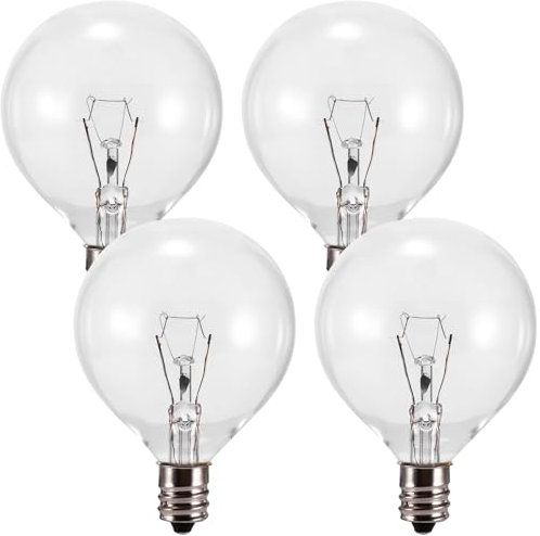 DEECOZY 4 PCS E12 LED Kugellampe 25W – Dimmbar, Warmweiß 2700K, 200lm, Hochtemperaturbeständig bis 300 °C, 360° Abstrahlwinkel, für Duftlampe, Lichterkette, Lava Lampe