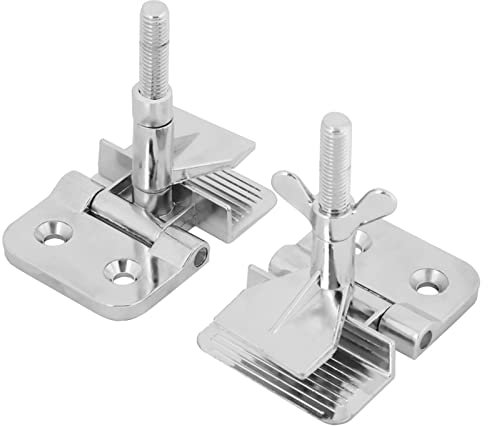 Respicefinem Siebdruck-Edelstahlrahmen-Scharnierklemme, DIY-Hobby-Werkzeug, SiebdruckZubehör, Siebdruck-Scharnier-Set