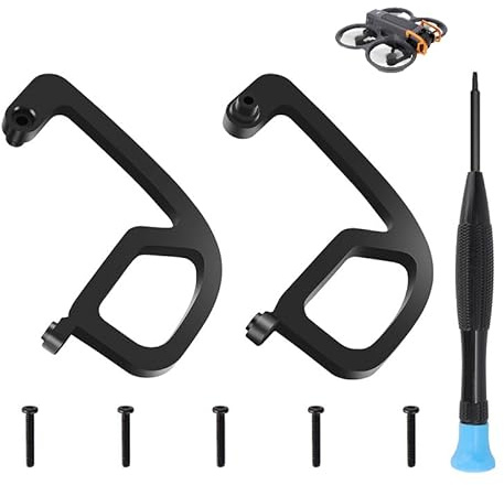 Stötfångare i aluminiumlegering för DJI AVATA 2 anti-kollision och anti- skyddsstänger slagtålig stabiliserande kraftområde lätt