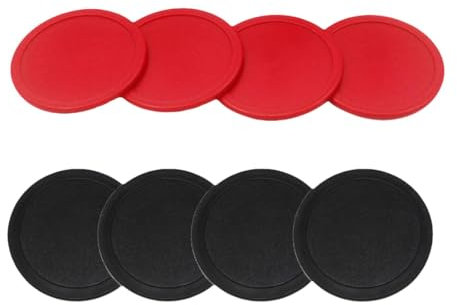 F Fityle Palets de Hockey sur air Palets de Table de Hockey sur air Jeu Familial Mini palets de Remplacement Table de Hockey sur air pour Tables de Jeux de, Palets