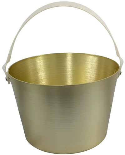 MaReBa24 - Cubo de sauna de aluminio con correa flexible de transporte de la marca SudoreWell