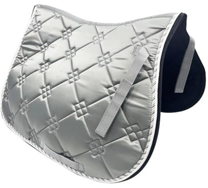 KiBcsLic Manta de Silla de Montar, Equipo Ecuestre, Transpirable, Resistente Al Desgaste, Portátil