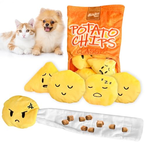 LHOEST Giochi da fiuto per cani e gatti, puzzle per cani, giocattolo intelligente, giocattolo per cani, giocattolo intelligente, giocattolo per cani e animali domestici
