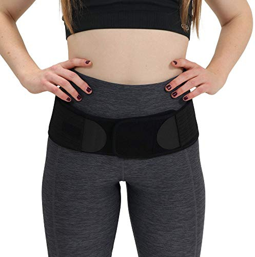 MARS WELLNESS Sacroiliac Support SI Loc Hip Belt for Men and Women Lumbar Lower Back Joint Pelvic Posture Support - Small/Medium