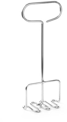 HENDI Kartoffelstampfer, Gemüsestampfer, Geschirrspülmaschinengeeignet, 130x(H)355mm, Edelstahl