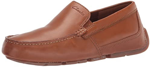Clarks Herren Markman Plain Slipper, braun (tan), 45.5 EU