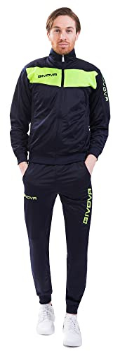 Givova Visa Track Suit 5XL, blau/weiß