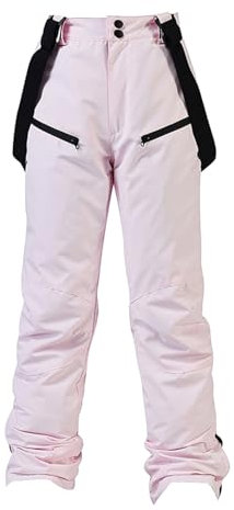 IQYU Trajes de nieve para mujer impermeable traje de esquí de una pieza mono cálido mono de nieve con capucha chaqueta de snowboard chaqueta de esquí térmico cálido mono de nieve mono de esquí ropa de