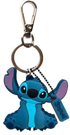 WONDEE Stitch presenter flicka, [2-i-1 nyckelring + pendelpenna original stygn] Stich 32 GB USB-minne, original nyckelringar/pendlar för presenter, lilo och stitch saker presenter flicka