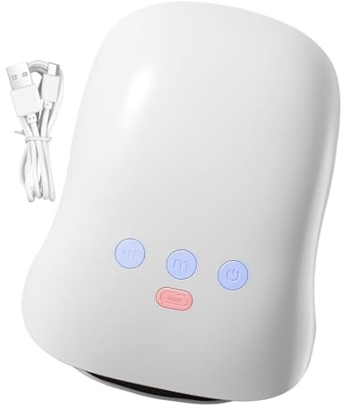 Masajeador De Compresión Para Manos, Masajeador Eléctrico Para Manos Con Calor, Maquina Ligera De Masaje Para Dedos Y Palmas Con 3 Velocidades Para Padres Madres Hombres Y Adolescentes