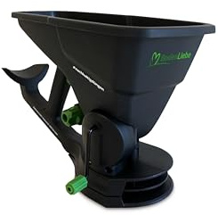 BodenLiebe HANDSTREUER– Mühelos & gleichmäßig Dünger und Saatgut verteilen – Handlich, präzise Dosierung für Granulate & Kristalle, ideal für Garten & Rasenpflege
