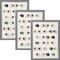 Kracht Geschirrtuch Schäfchen 3er-Pack Halbleinen Schäfchen Größe 50x70 cm