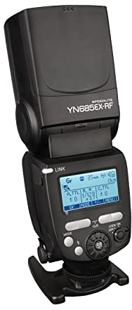 YONGNUO YN685EX-RF GN60 TTL Flash Speedlite for Sony Camera, HSS 1/8000S Master Slave Flash Unit, with bulit-in 2.4G Trigger System