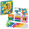 LEGO DOTS Adhesive Patches Mega Pack 41957 Arts and Crafts 5-in-1 Mosaic Making Building Kit, DIY Sticker Patches, Gift Idea for Creative Kids, Make Custom Designs for Notebooks, Phone Cases and More