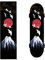 douyif Skateboard Griptape Aufkleber Weißer Kranich Berge Longboard Griptape Scooter Grip Tape Skateboard Sandpapier Selbstklebender Blasenfreies Wasserdichtes Antirutsch Verschleißfest 24x85cm