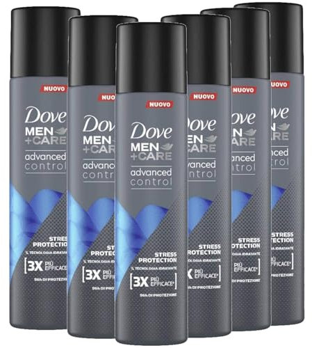 Dove Deodorante Uomo Advanced Control Stress Protection 96H Spray 100 Ml (6)