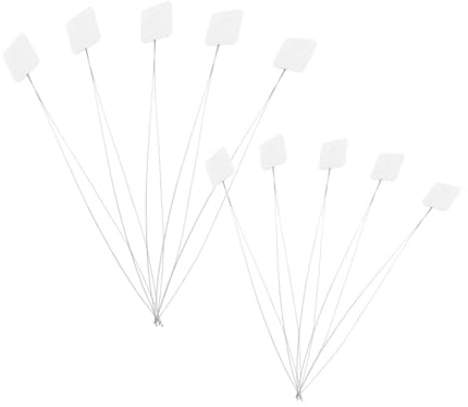 AUTSUPPL Infila Ago per Ricamo a Mano 10 Pezzi in Filo d'Acciaio, Strumento Versatile e Facile da Usare per Cucito Fai da Te e Lavori di Stitch