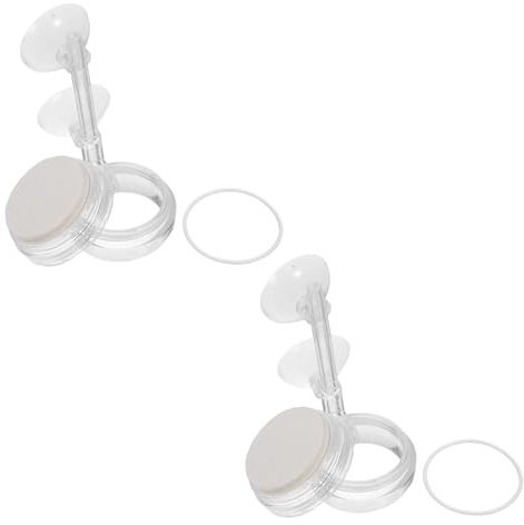 UKCOCO 2pièces Diffuseur Oxygène pour Aquarium Pierres à Bulles Nano Aérateur Silencieux Produit De Minuscules Bulles Adapté Aux Aquariums Eau Douce Et Salée