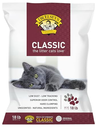 Precious Cat Classic Premium Clumping Cat Litter, 18 lb Bag