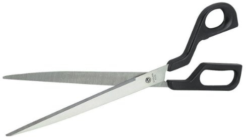 ABC Products - 14 Long Blade Scissors - Ground And Polished - Stainless Steel Blades (Use For Cutting Newspapers, Wallpaper, Gift Wrap and More).