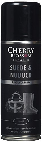 Cherry Blossom Premium Suede and Nubuck Renovator Spray Shoe Treatments and Polishes PCSUE01 Black 200.00 ml