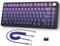 AJAZZ x Attack Shark X85 Mechanische Tastatur,75% Kabellose Gaming-Tastatur mit Knopf,5-Lagige Polsterung,Seitlich Bedruckte PBT-Tastenkappe,BT5,1/2,4 GHz/USB-C,Hot-Swap-Linearschalter,RGB,für PC,MAC