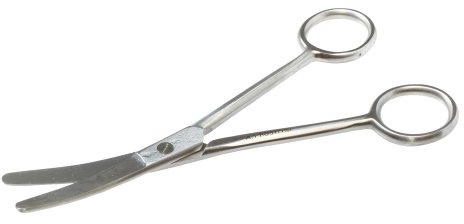 Schecker Gebogene Pfotenschere klein - Pfotenschere mit Mikro-Schliff