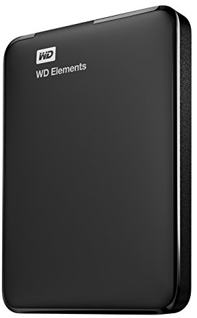 Western Digital WD 1TB 2.5 USB Elements Portable, WDBUZG0010BBK (Elements Portable Black)